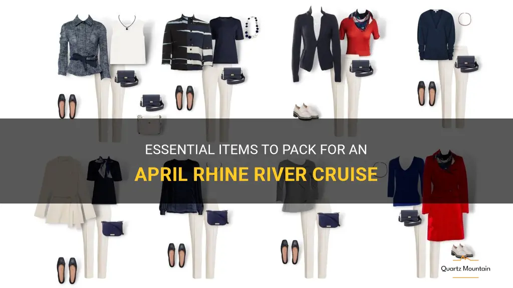 what to pack for a rhine river cruise in april