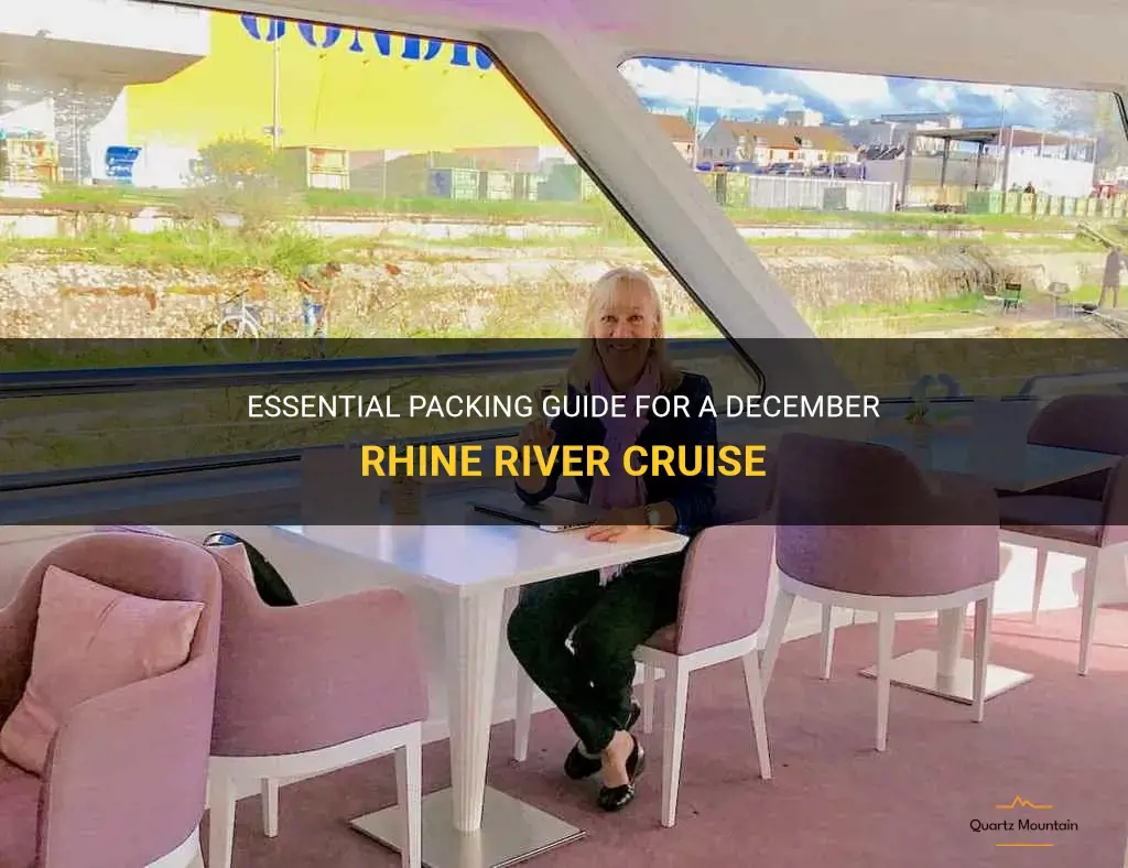 what to pack for a rhine river cruise in december