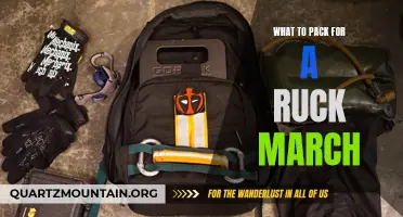 Essential Items to Pack for a Successful Ruck March