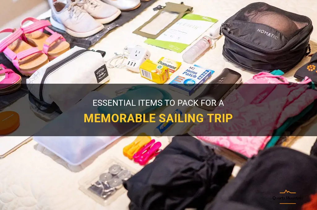 what to pack for a sailing trip