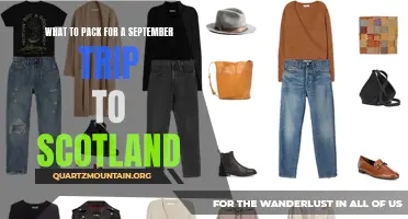 Essential Packing Guide for a September Trip to Scotland