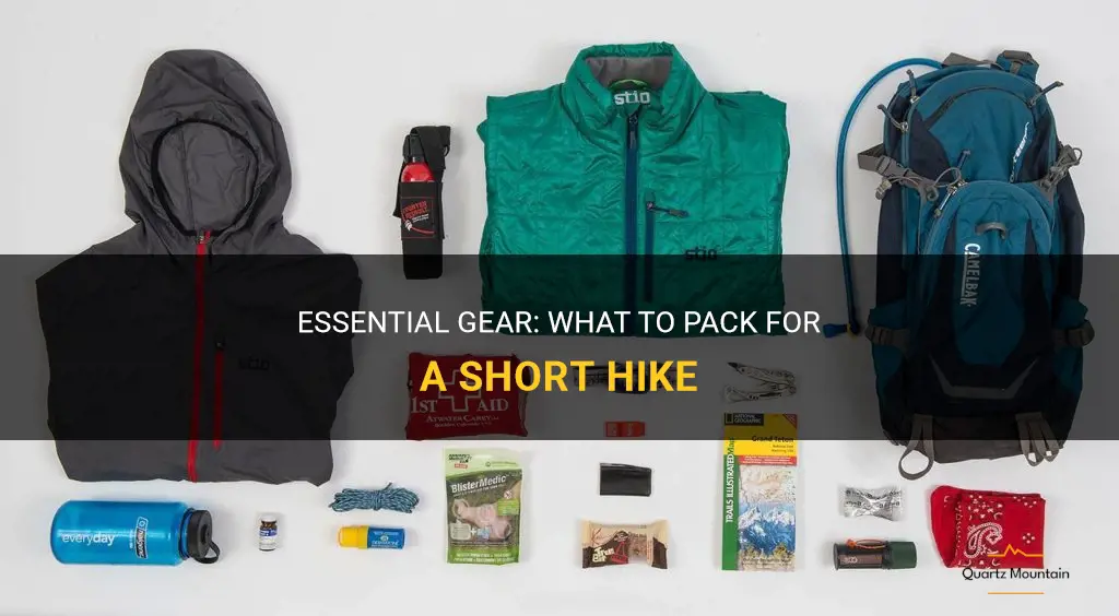 what to pack for a short hike
