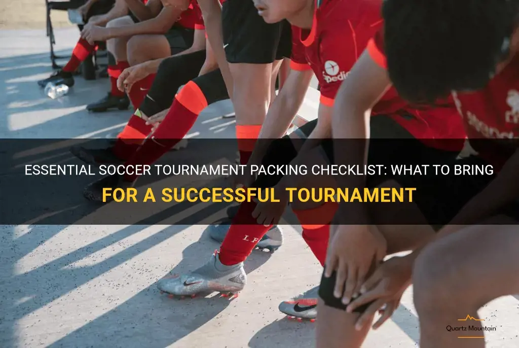 what to pack for a soccer tournament