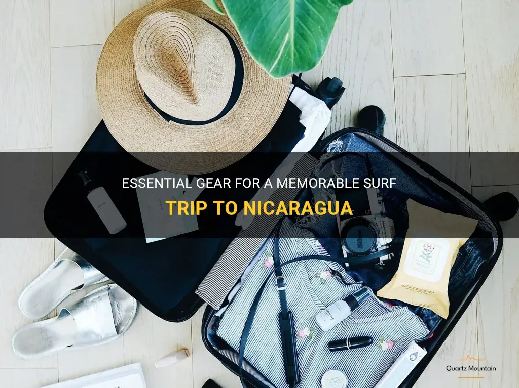 what to pack for a surf trip to nicaragua