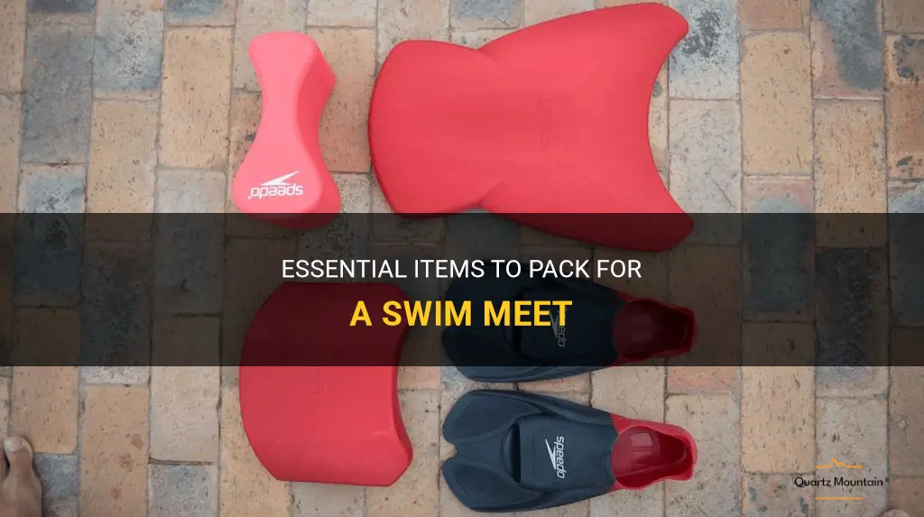 what to pack for a swim meet