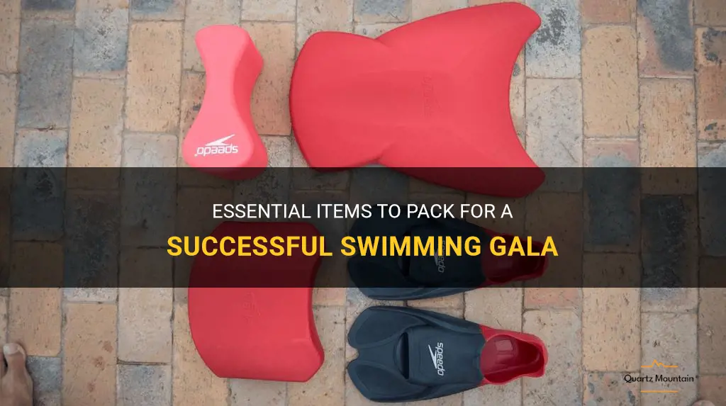 what to pack for a swimming gala