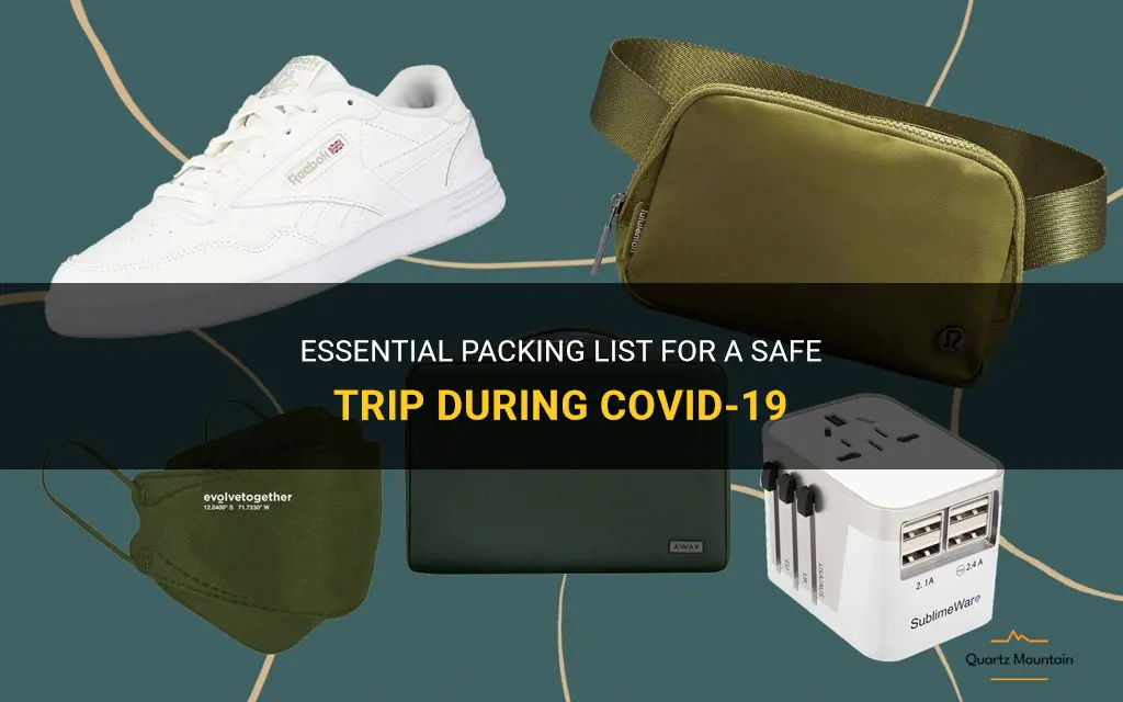 what to pack for a trip during covid