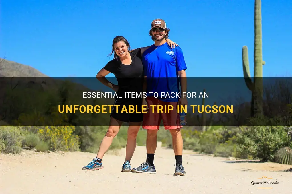 what to pack for a trip in tucson
