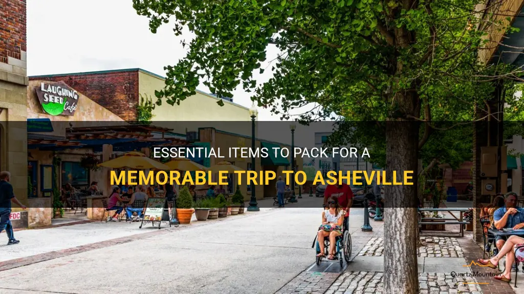 what to pack for a trip to asheville