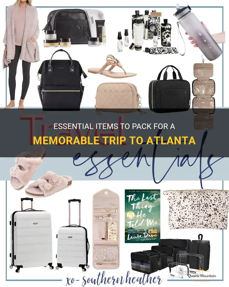 what to pack for a trip to atlanta