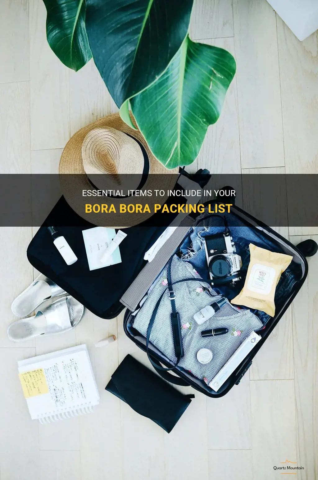 what to pack for a trip to bora bora