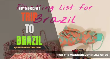 Essential Items to Pack for a Trip to Brazil: Your Complete Travel Checklist