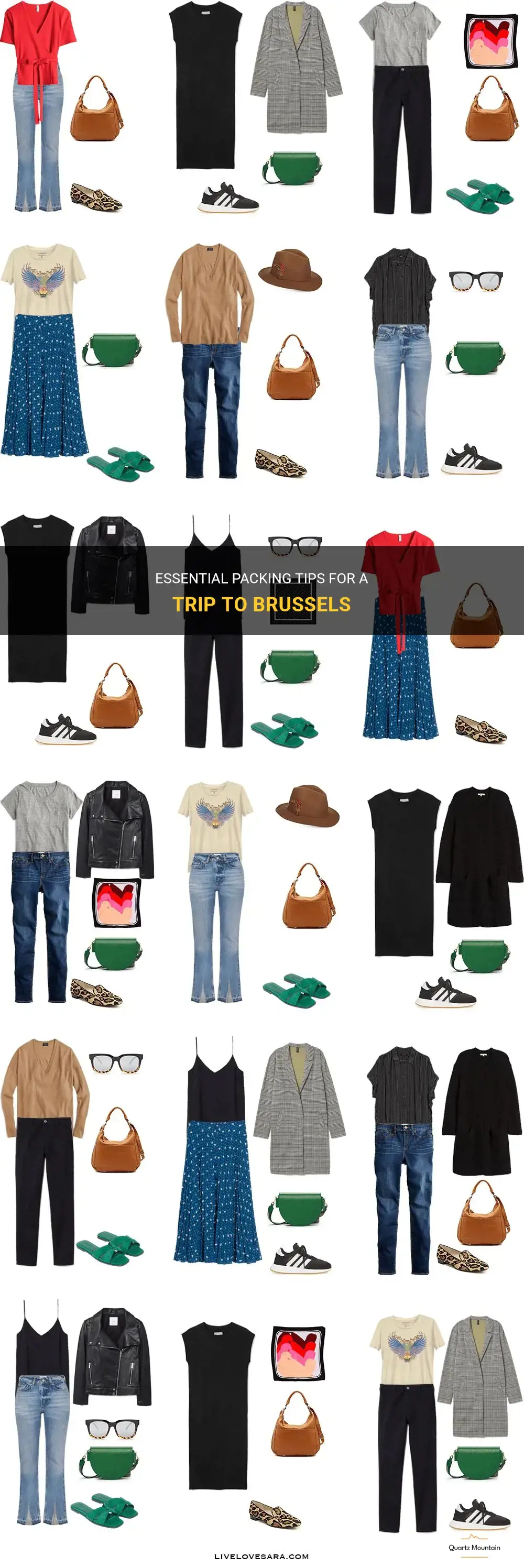 what to pack for a trip to brussels