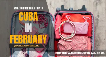 Essential Items to Pack for a Memorable Trip to Cuba in February