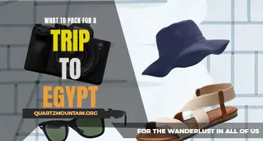 Essential Items to Pack for an Unforgettable Trip to Egypt