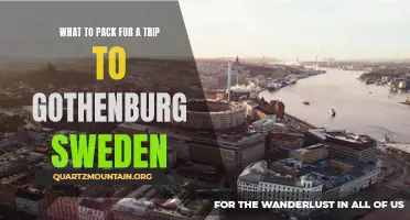 Essential Items to Pack for a Trip to Gothenburg, Sweden