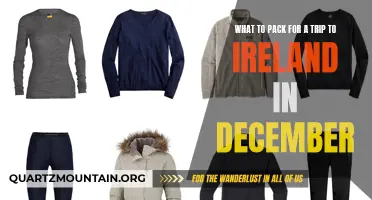 Essential Items to Pack for a Memorable Trip to Ireland in December