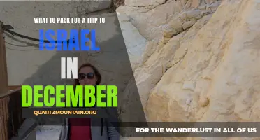 Essential Items to Pack for a Memorable December Trip to Israel