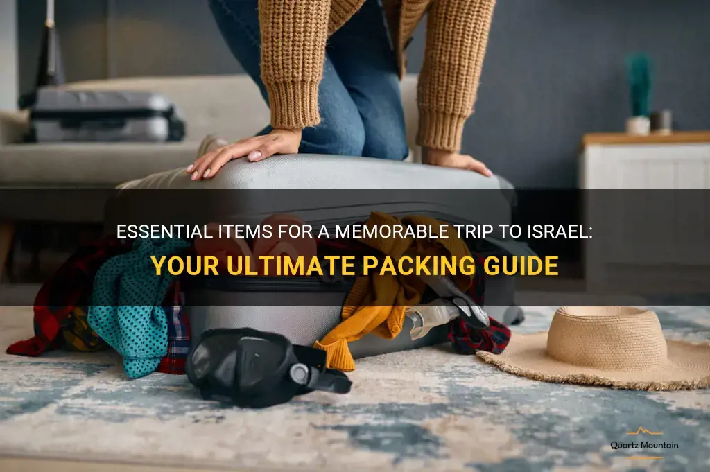 what to pack for a trip to isreal