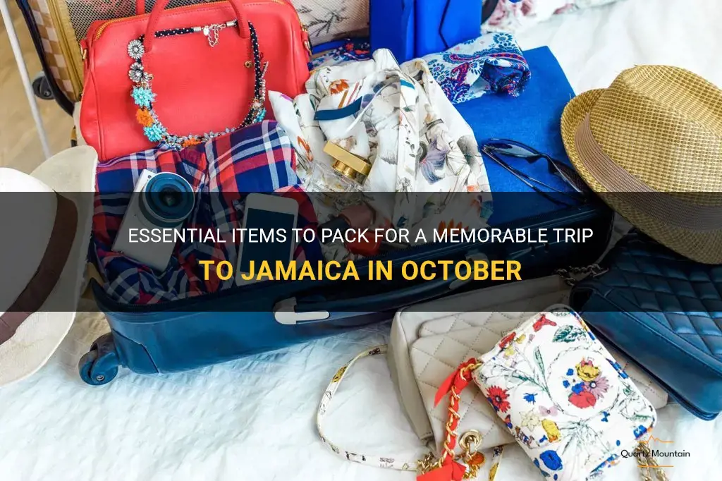 what to pack for a trip to jamaica in October