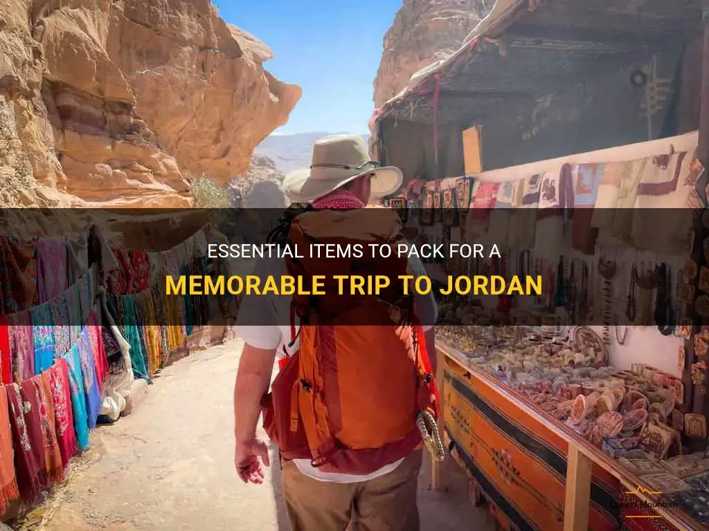 what to pack for a trip to jordan
