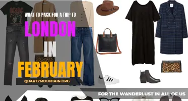 Essential Items to Pack for a Memorable Trip to London in February