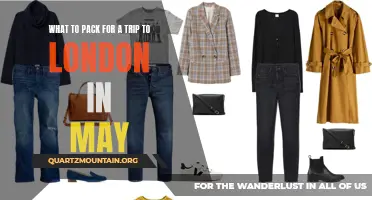 Essential Items to Pack for a Memorable Trip to London in May
