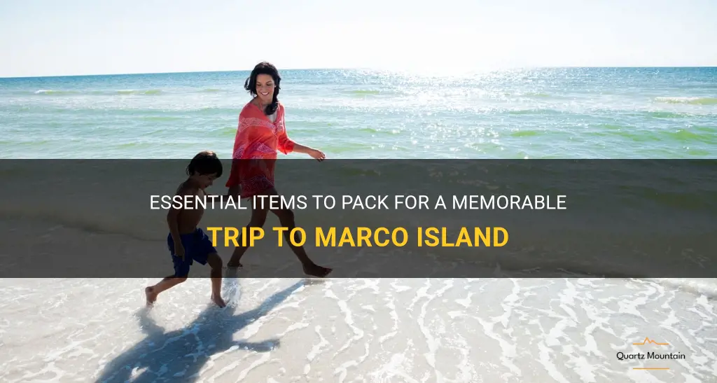 what to pack for a trip to marco island