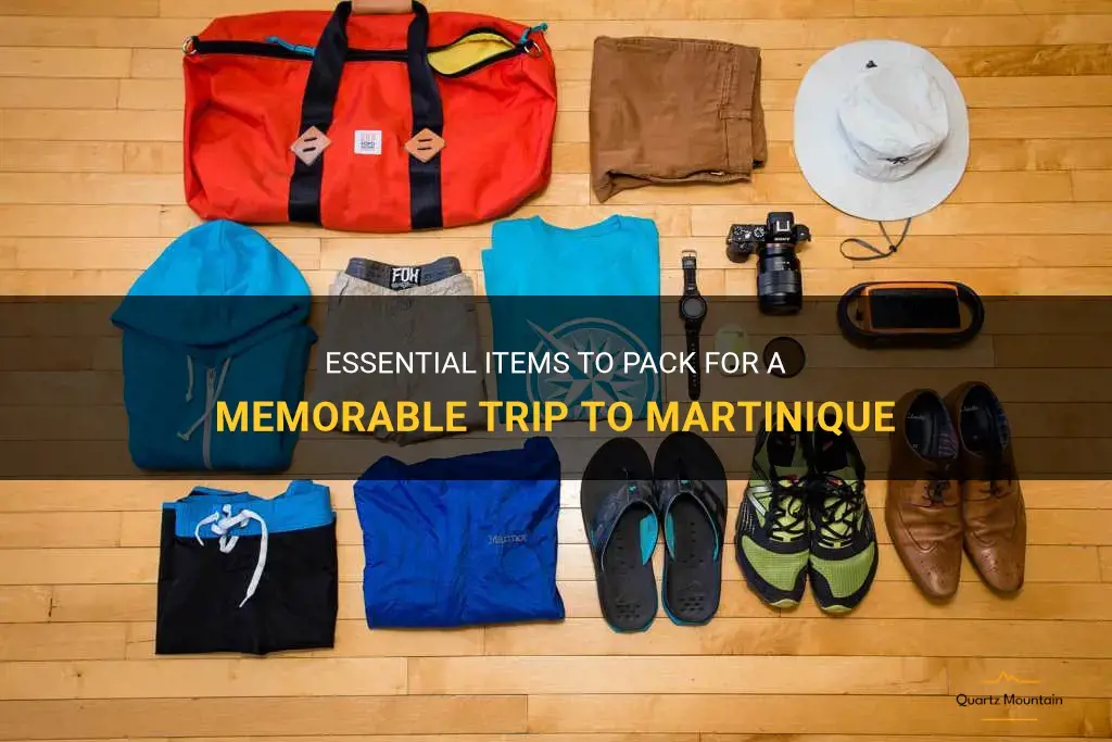 what to pack for a trip to martinique