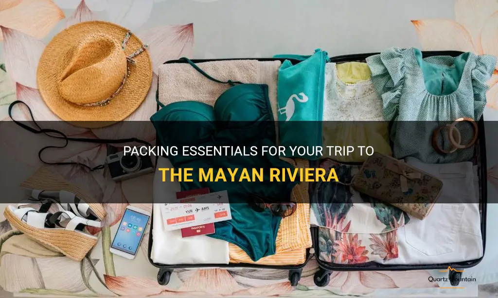 what to pack for a trip to mayan riviera