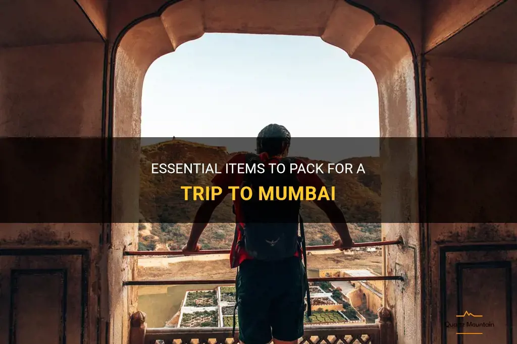 what to pack for a trip to mumbai