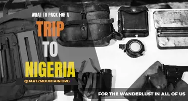 Essential Items to Pack for a Memorable Trip to Nigeria