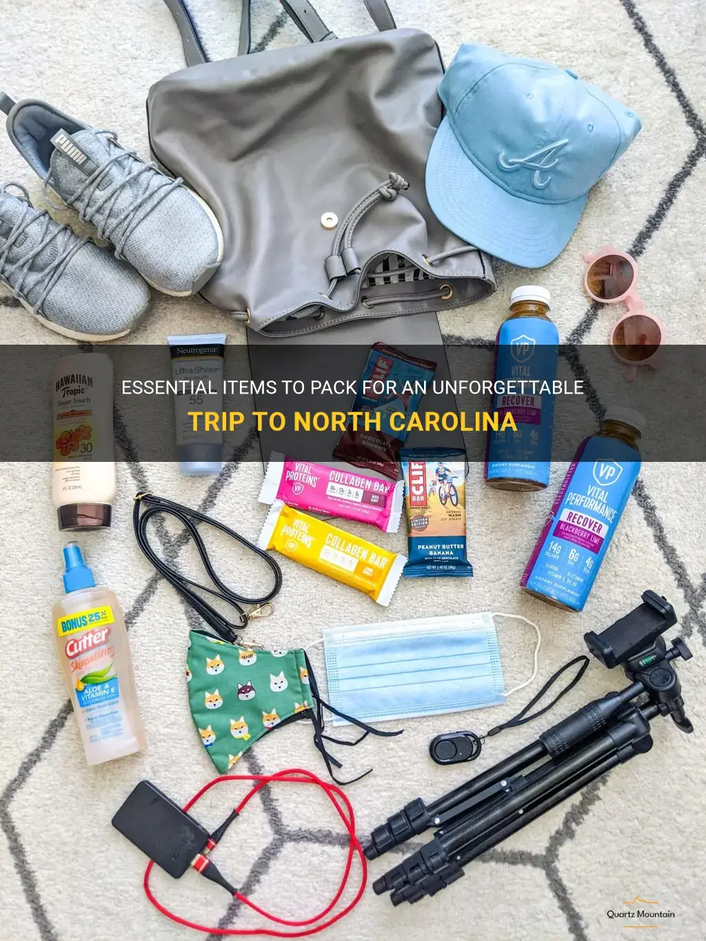 what to pack for a trip to north carolina