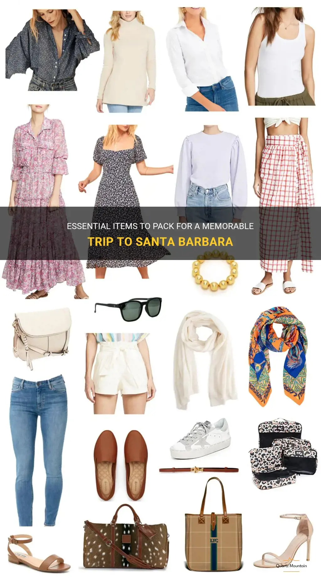 what to pack for a trip to santa barbara