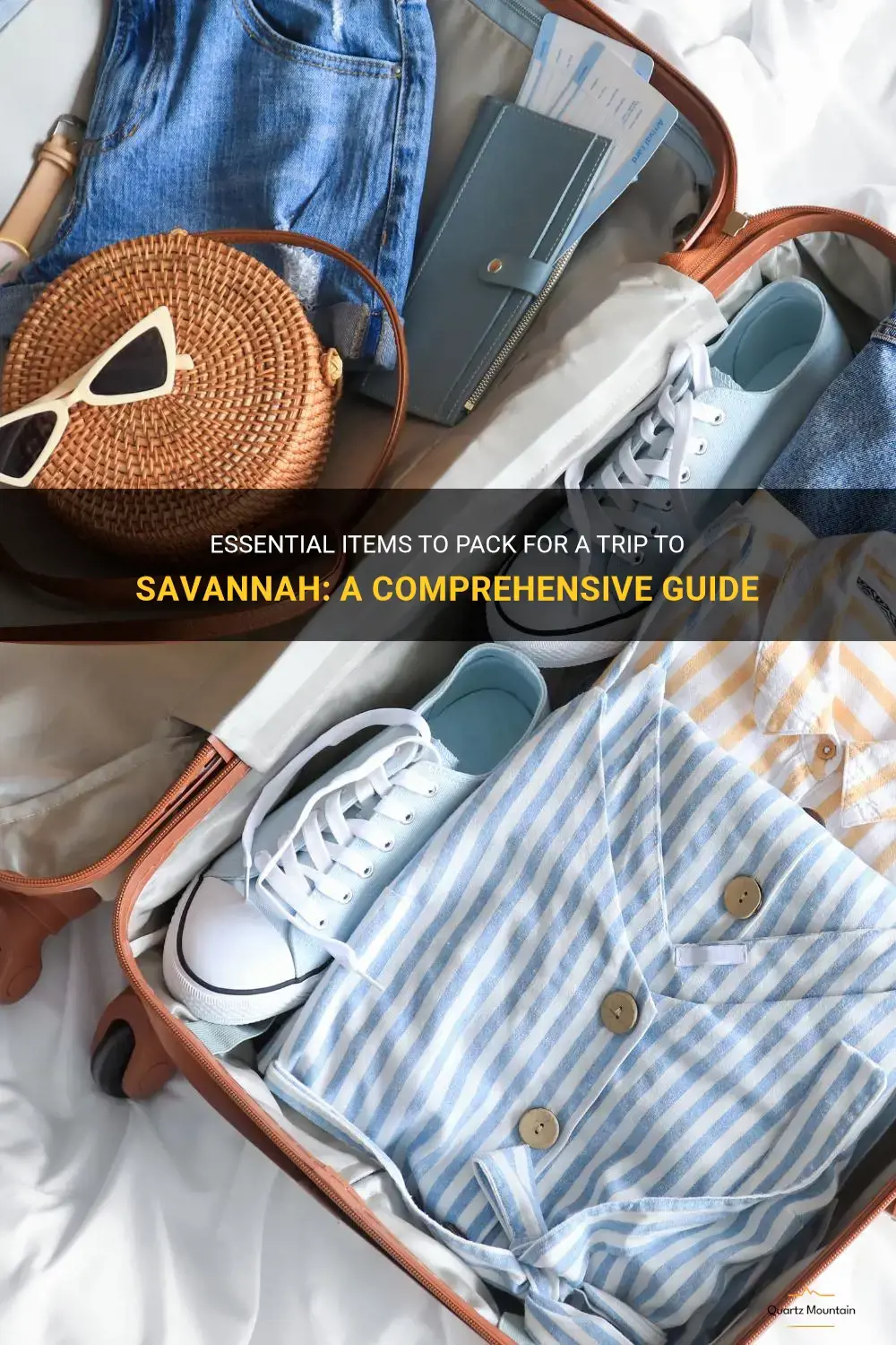 what to pack for a trip to savannah