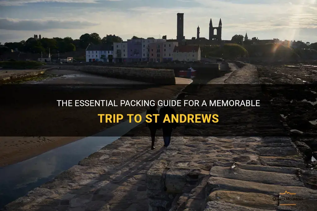 what to pack for a trip to st andrews