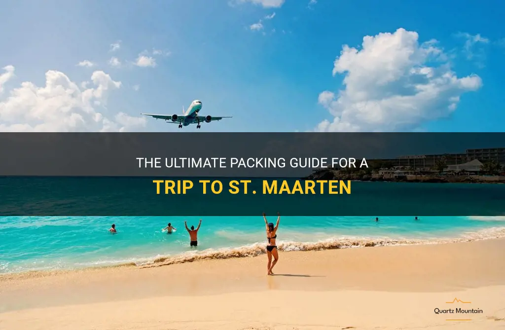 what to pack for a trip to st maarten