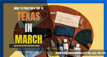 The Essential Packing List for a Trip to Texas in March