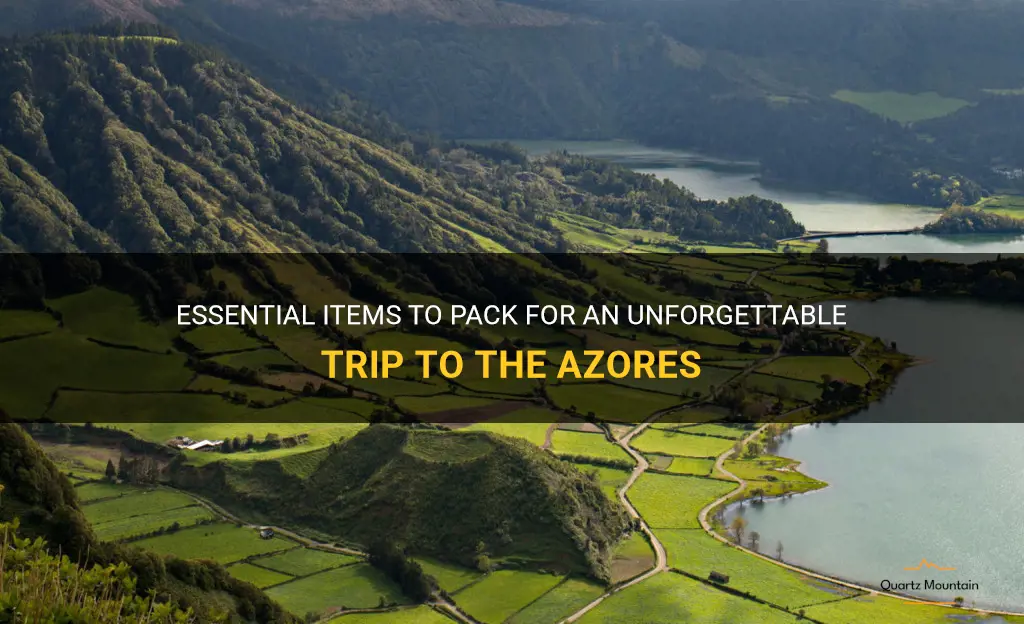 what to pack for a trip to the azores