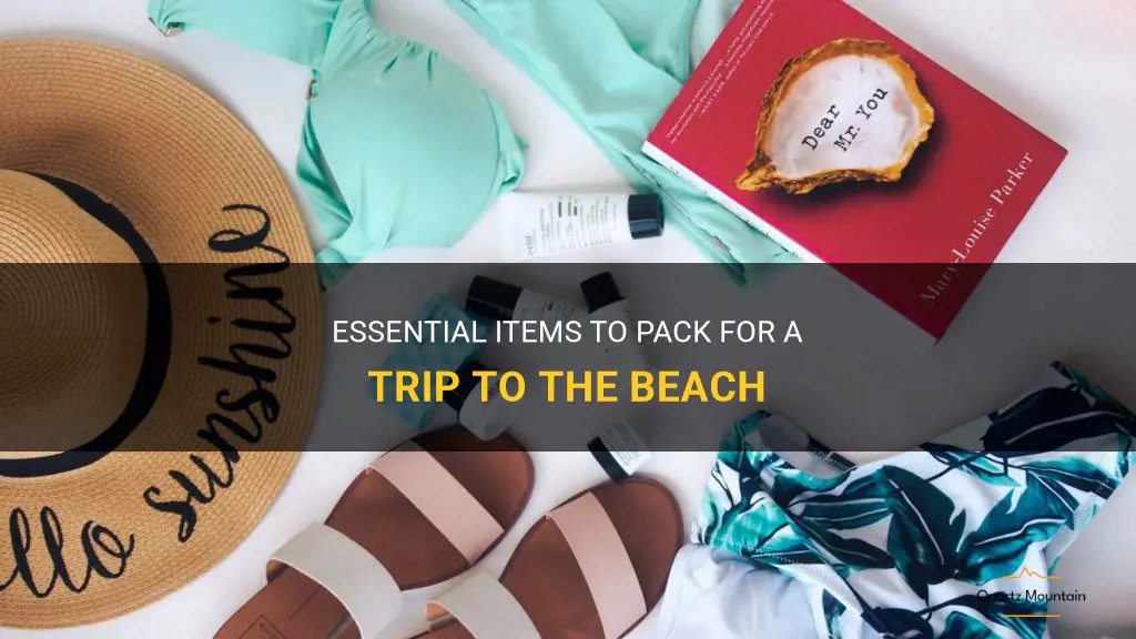 what to pack for a trip to the beach