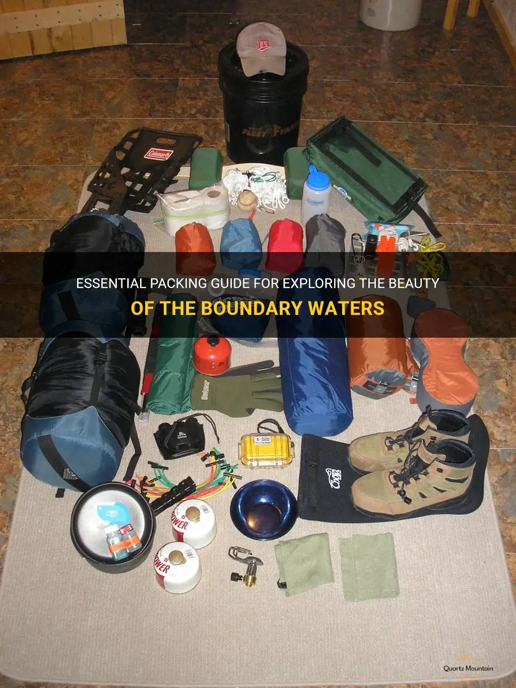 what to pack for a trip to the boundary waters