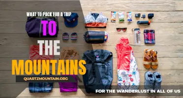 Essential Items to Pack for a Memorable Trip to the Mountains