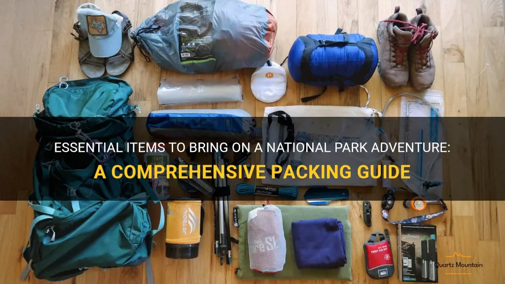 what to pack for a trip to the national park