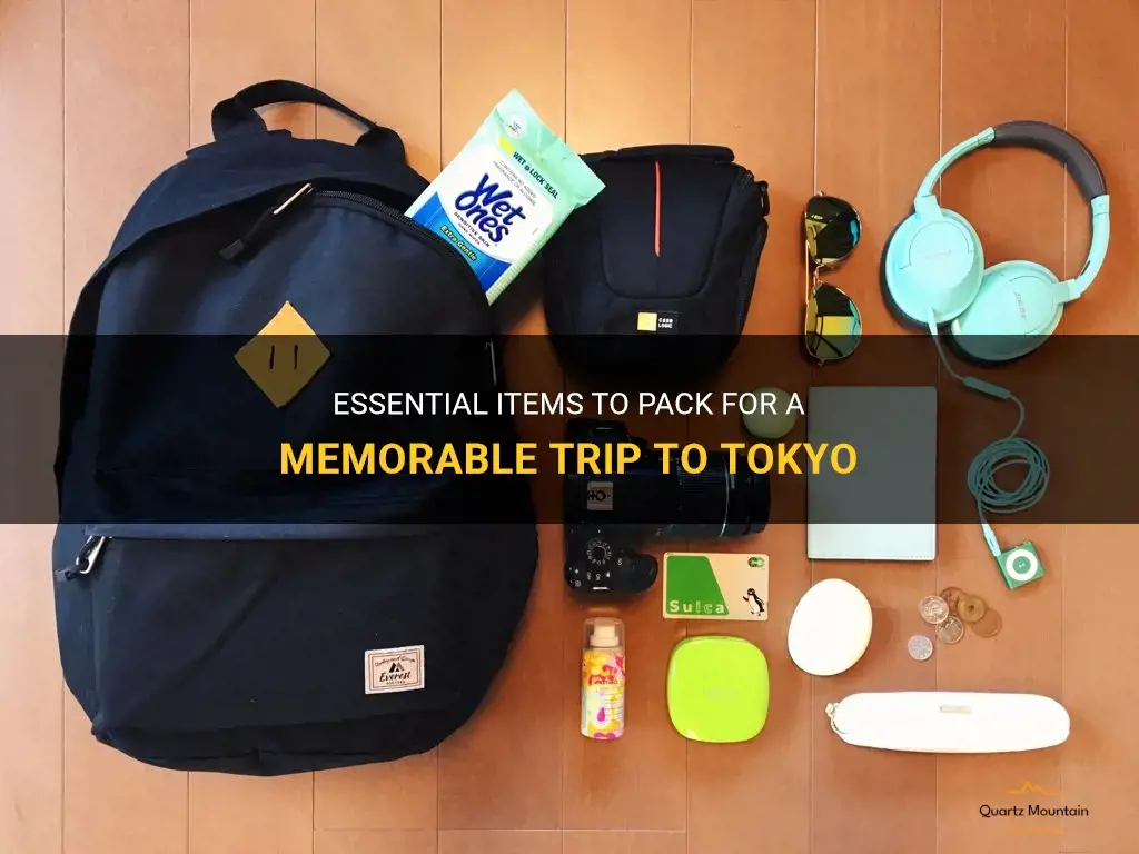 what to pack for a trip to tokyo