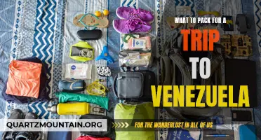Essential Items to Pack for a Trip to Venezuela