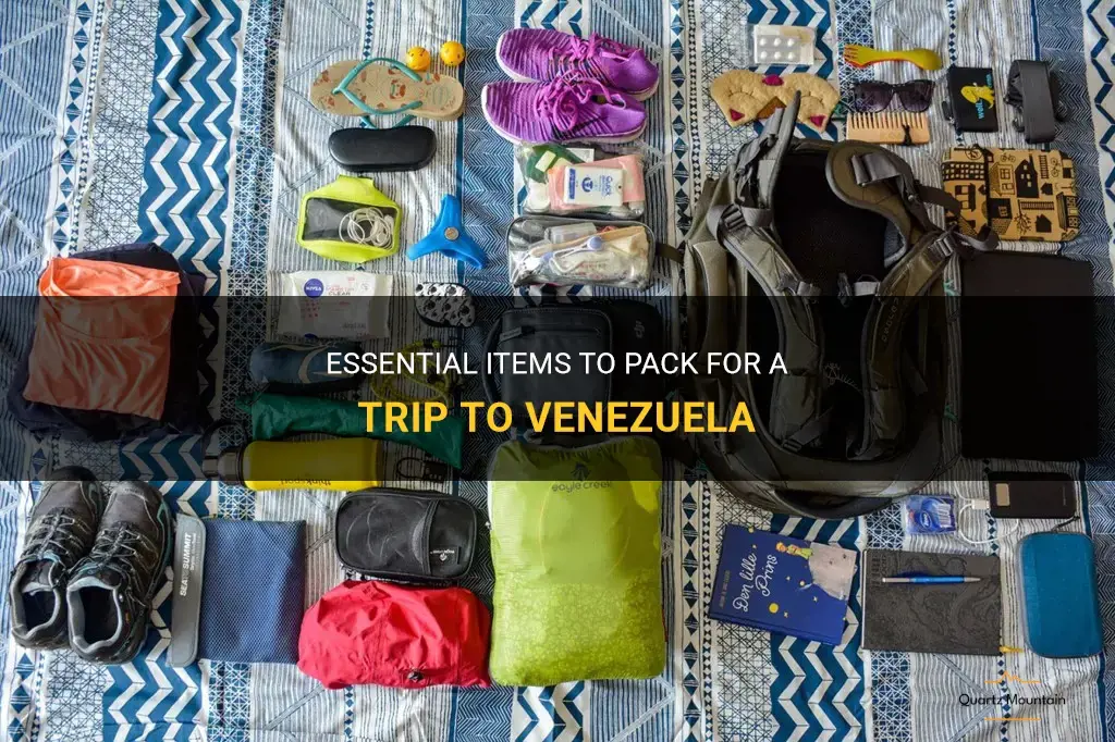 what to pack for a trip to venezuela