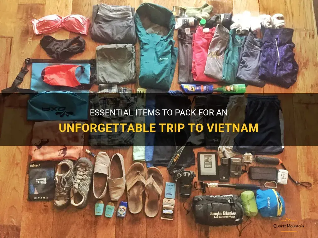 what to pack for a trip to vietnam