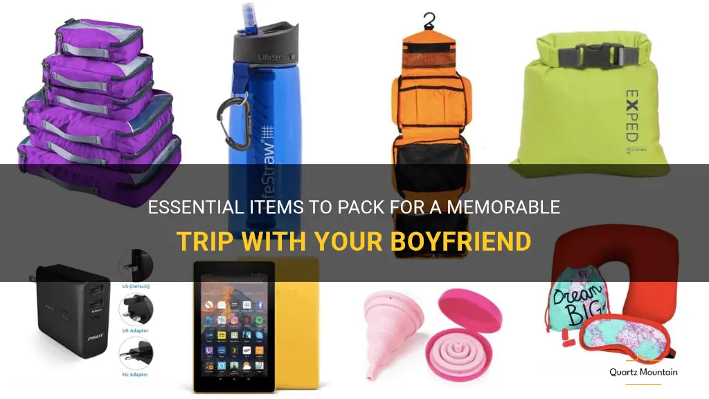what to pack for a trip with boyfriend