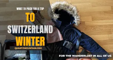 Essential Winter Packing List for a Trip to Switzerland
