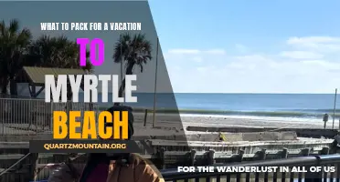 The Ultimate Packing Guide for a Relaxing Vacation in Myrtle Beach